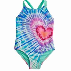 Jumping Beans Tie-Dye One Piece Swimsuit